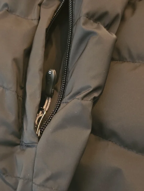 Women’s Black Puffer Coat — Lightweight Quilted Jacket By 32° - Picture 3 of 4